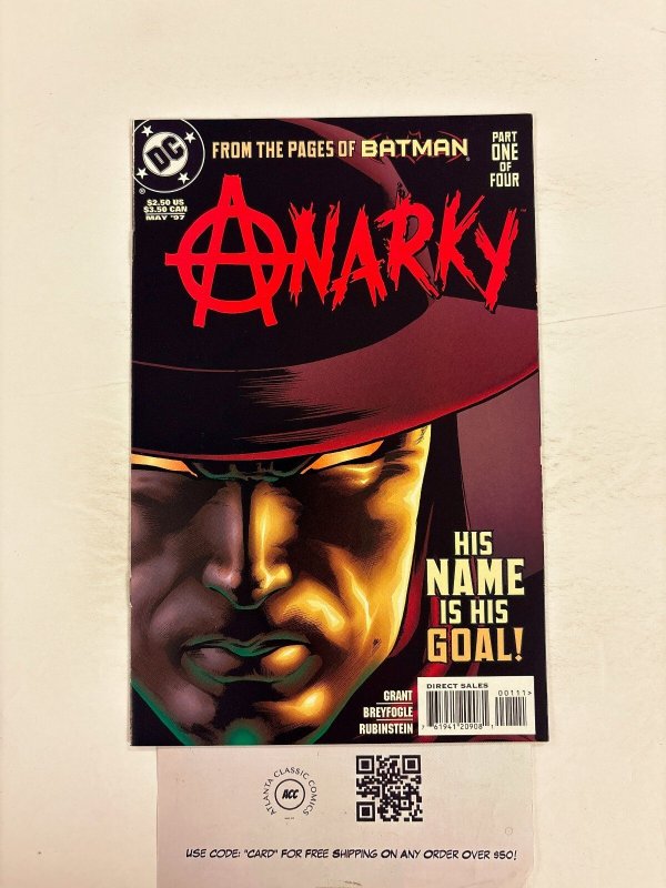Anarky #1 (DC Comics), raw comic book in NM condition — front cover