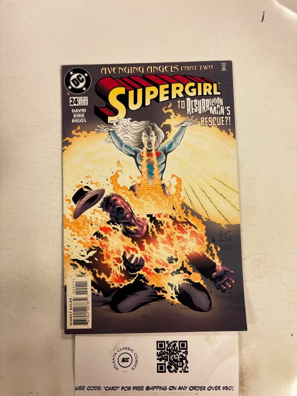 Supergirl #24 (DC Comics), raw comic book in NM condition — front cover