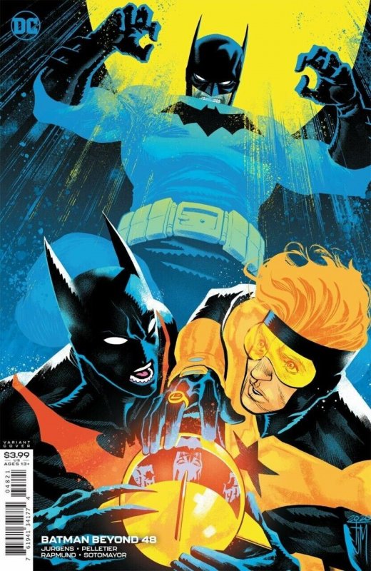 Batman Beyond #48 (DC Comics, 2016), raw comic book in VF/NM condition — front cover