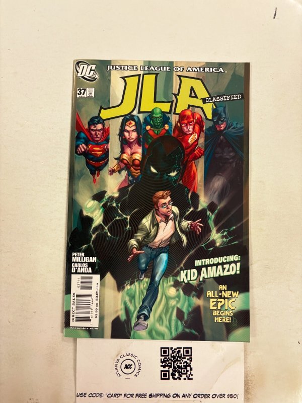 JLA Classified #37 (DC Comics), raw comic book in NM condition — front cover
