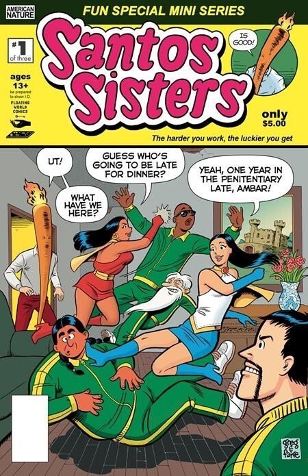 Santos Sisters Fun Special #1 (2026), raw, ungraded comic book — front cover