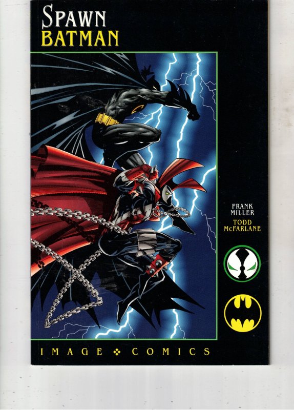 Spawn-Batman (1994)1st DC/Image X-Over Wow! McFarlane! NM- Lynchburg Certificate (DC Comics, 1994), raw comic book in NM- condition — front cover