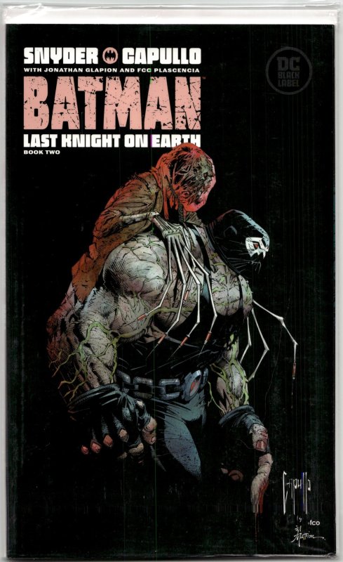 Batman: Last Knight on Earth #2 (DC Comics, 2019), raw, ungraded comic book — front cover