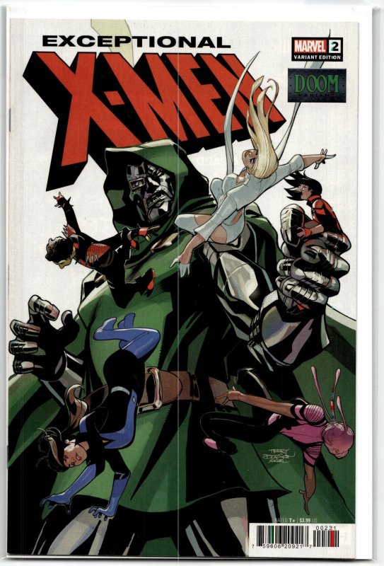 Exceptional X-Men #2 (Marvel Comics, 2024), raw, ungraded comic book — front cover