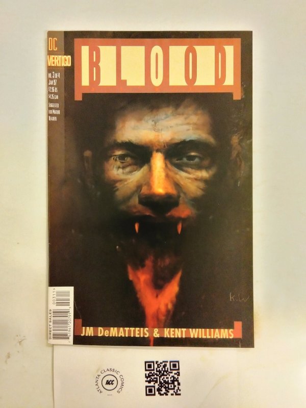 Blood #3 (DC Comics), raw comic book in NM condition — front cover