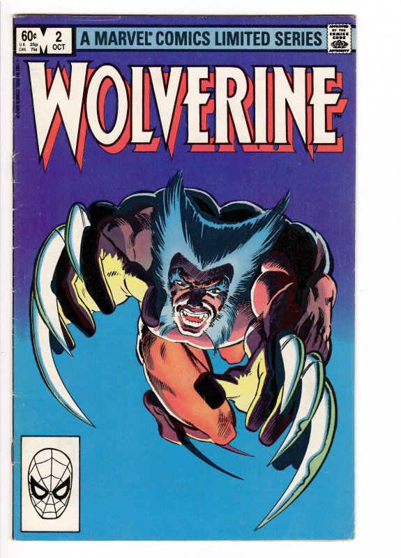 Wolverine #2 (Marvel Comics, 2020), raw comic book in 5.5 condition — front cover