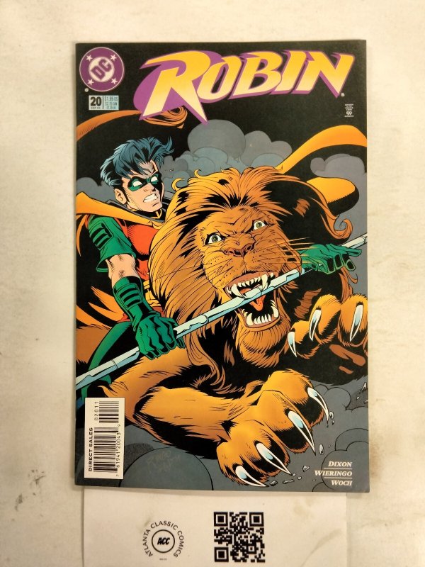 Robin #20 (DC Comics, 1995), raw comic book in NM condition — front cover