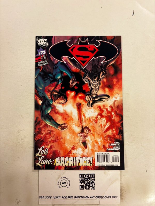 Superman Batman #73 (DC Comics), raw comic book in NM condition — front cover