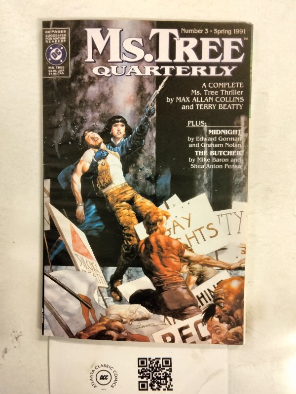 Ms.Tree Quarterly #3 (DC Comics), raw comic book in FN condition — front cover