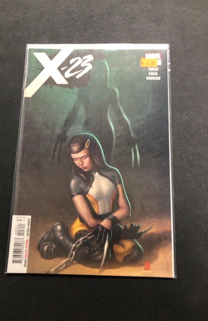X-23 #3 (Marvel Comics, 2018), raw, ungraded comic book — front cover