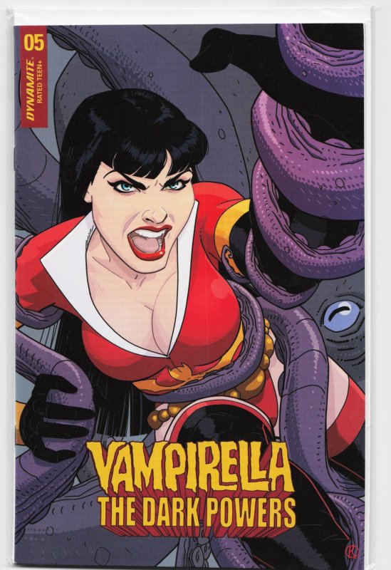 Vampirella: The Dark Powers #5 (2021), raw, ungraded comic book — front cover