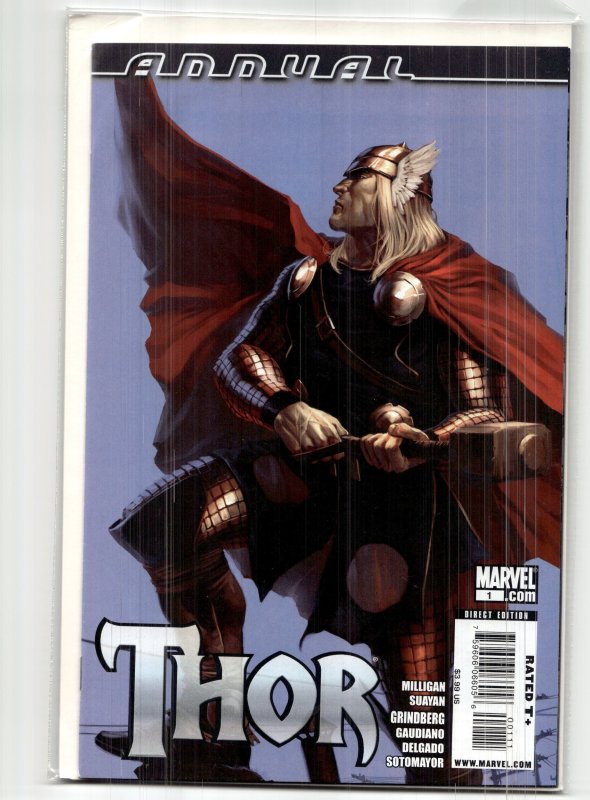 Thor Annual (2009) Thor (2009), raw, ungraded comic book — front cover