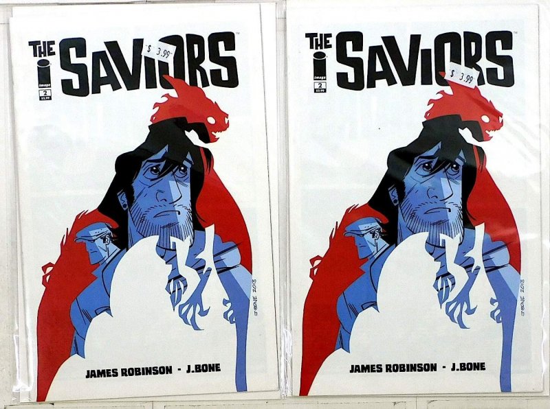 The Saviors Lot of 2 #2 x2 (2014) Image Comics 1st Print Comic Books (Image Comics, 2014), raw, ungraded comic book — front cover