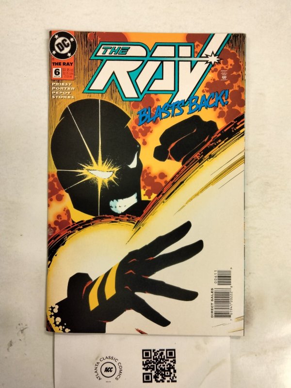The Ray #6 (DC Comics), raw comic book in NM condition — front cover