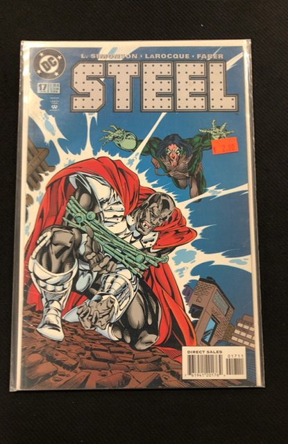 Steel #17 (DC Comics, 1995), raw, ungraded comic book — front cover