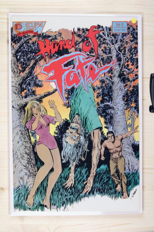 Hand of Fate #2 (1987), raw comic book in NM 9.4 condition — front cover