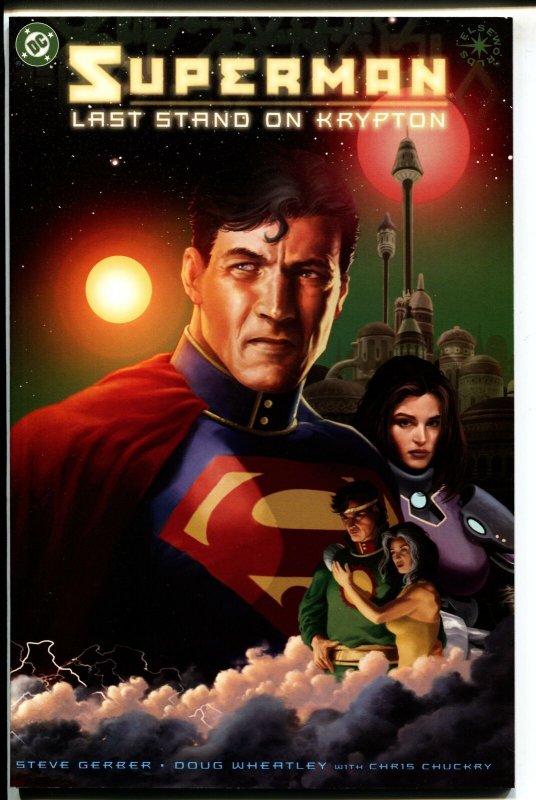 Superman: Last Stand on Krypton-Steve Gerber, raw, ungraded comic book — front cover