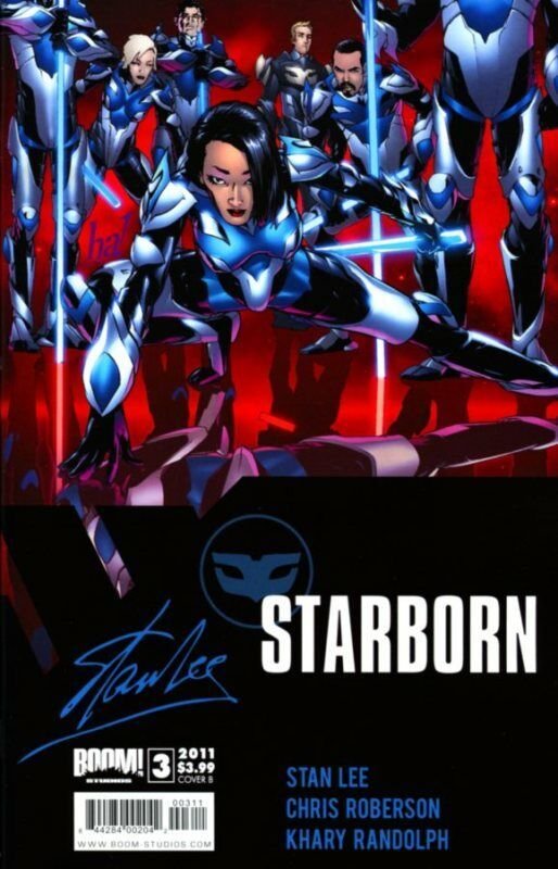 Stan Lee's Starborn #3 (Boom! Studios), raw, ungraded comic book — front cover