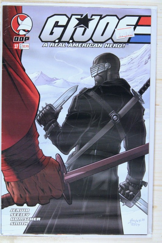 G.I. Joe: A Real American Hero #27 (2004), raw comic book in VF 8.0 condition — front cover