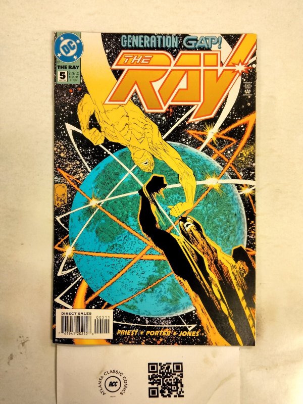 The Ray #5 (DC Comics), raw comic book in NM condition — front cover