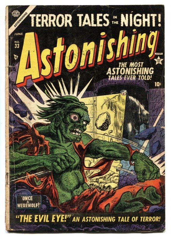 Astonishing #33, raw, ungraded comic book — front cover
