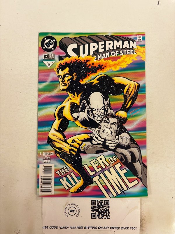 Superman Man of Steel #83 (DC Comics), raw comic book in NM condition — front cover