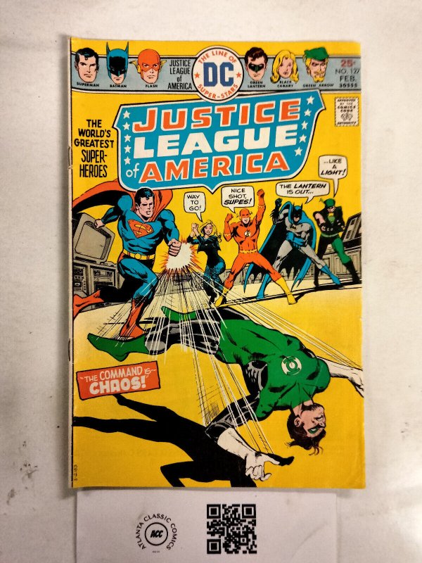 Justice League of America #127 (DC Comics, 1976), raw comic book in FN condition — front cover
