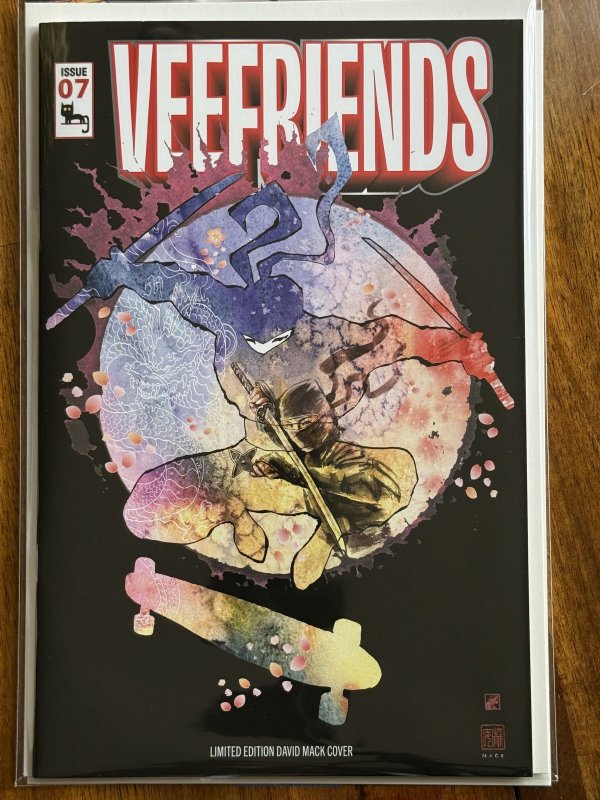 VeeFriends #7 (2025), raw comic book in NM+ 9.6 condition — front cover
