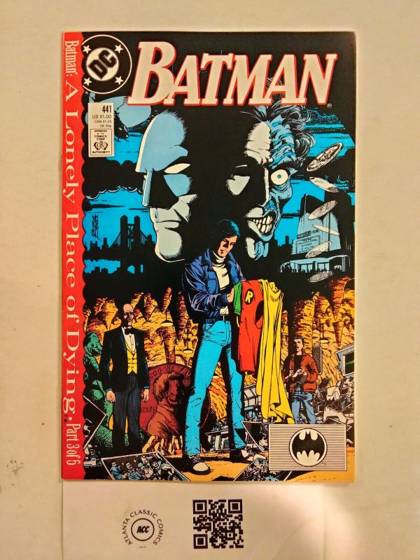 Batman #441 (DC Comics, 1989), raw comic book in NM condition — front cover