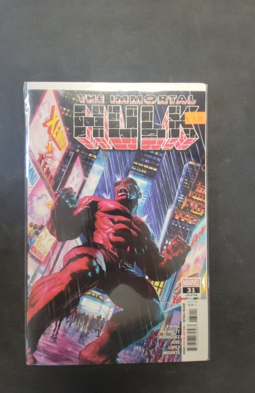 The Immortal Hulk #31 (Marvel Comics, 2020), raw, ungraded comic book — front cover
