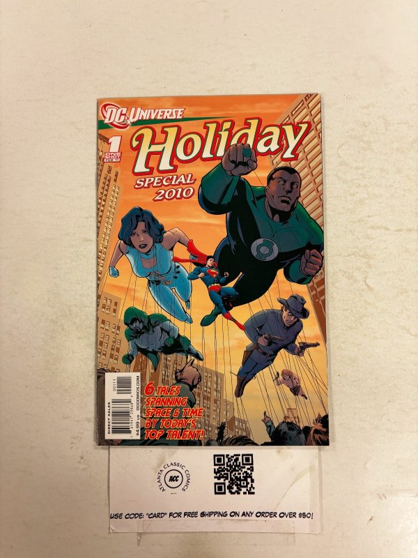 DC Universe Holiday Special #1 (DC Comics, 2010), raw comic book in NM condition — front cover