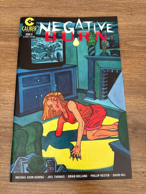 Negative Burn #27, raw comic book in NM condition — front cover