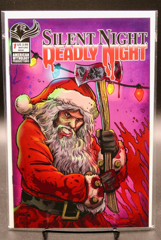 Silent Night Deadly Night #1 (2024), raw, ungraded comic book — front cover