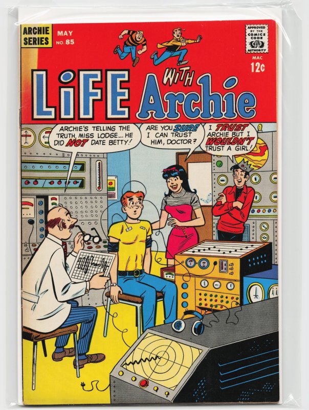 Life with Archie #85 (Archie Comics, 1969), raw, ungraded comic book — front cover