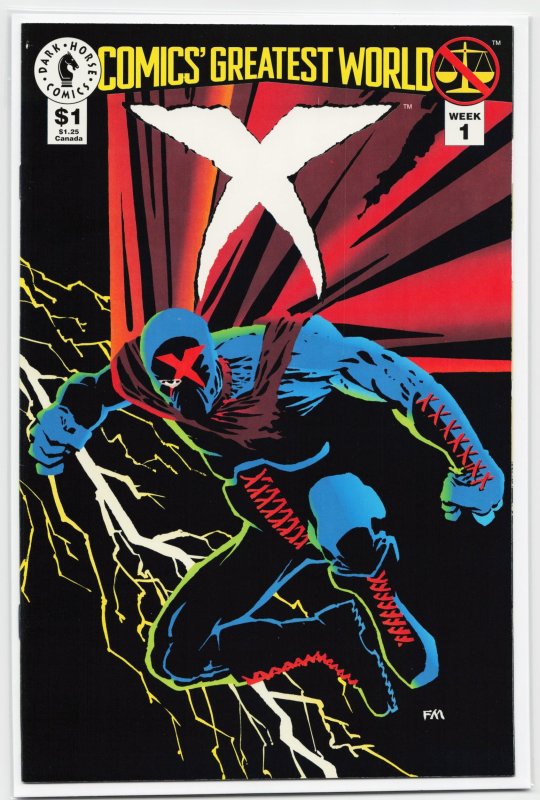 Comics' Greatest World: Arcadia #1 (Dark Horse Comics, 1993), raw, ungraded comic book — front cover