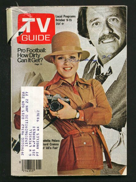 MAG: TV Guide October #9 (1976), raw, ungraded comic book — front cover