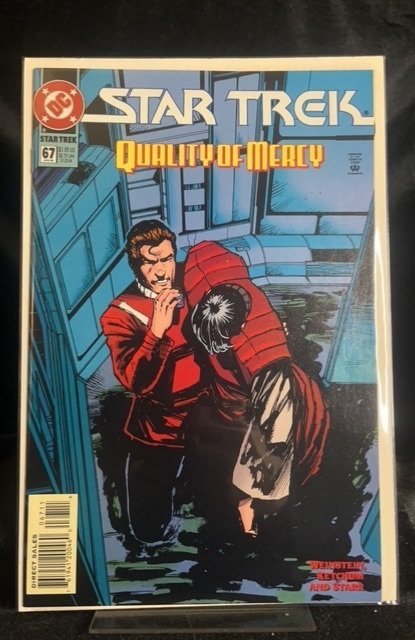 Star Trek #67 (DC Comics, 1995), raw, ungraded comic book — front cover