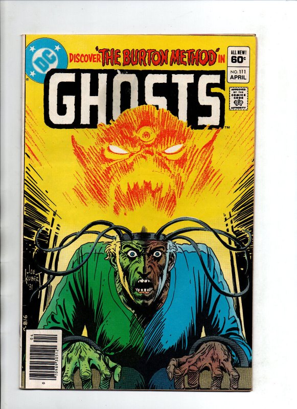 Ghosts #111 (DC Comics, 1982), raw comic book in FN condition — front cover