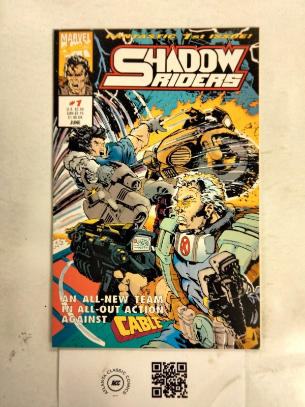 Shadow Riders #1 (Marvel Comics), raw comic book in NM condition — front cover
