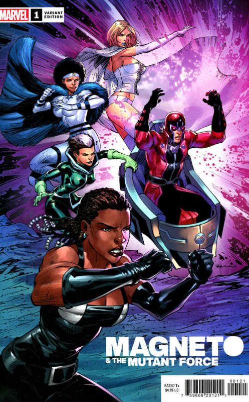 Heroes Reborn: Magneto & the Mutant Force #1 (2021), raw comic book in VF/NM condition — front cover