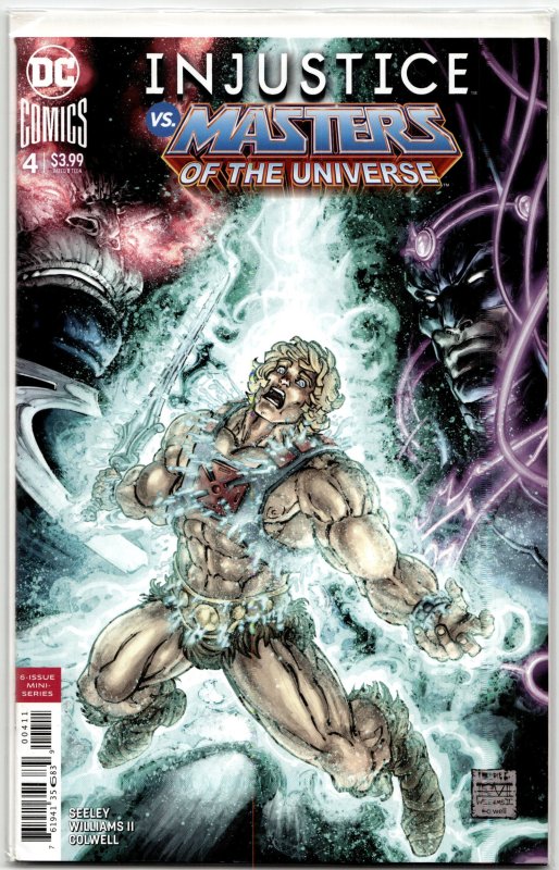 Injustice vs. Masters of the Universe #4 (DC Comics, 2018), raw, ungraded comic book — front cover