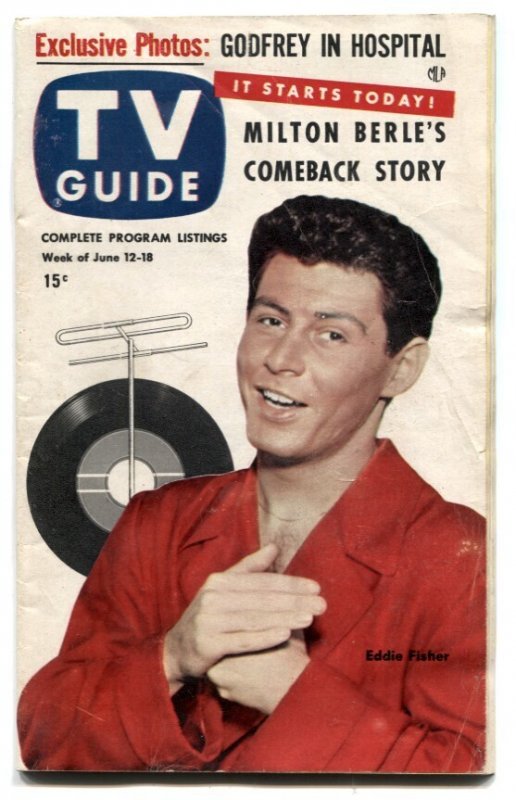 MAG: TV Guide #11 (1953), raw, ungraded comic book — front cover