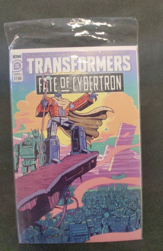 Transformers: Fate of Cybertron (2022) (2022), raw, ungraded comic book — front cover