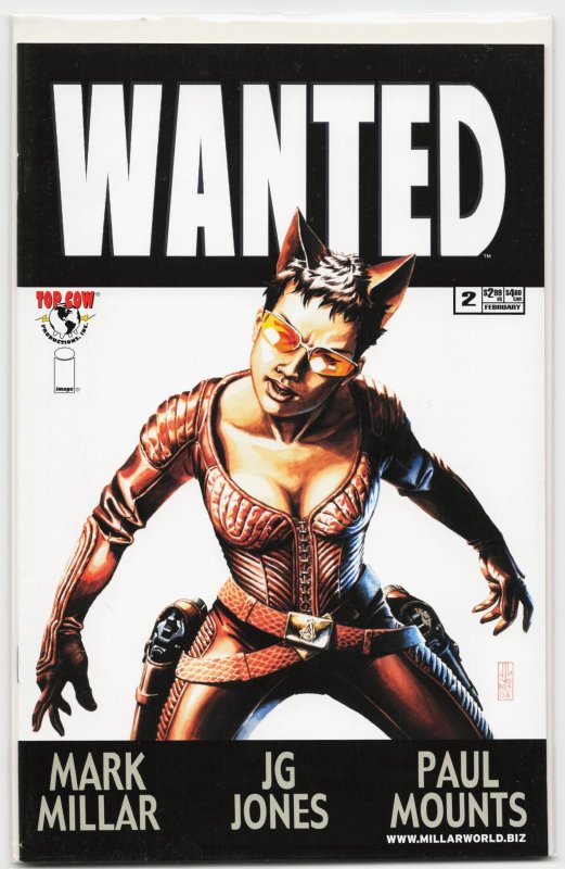 Wanted #6 (Image Comics, 2005), raw, ungraded comic book — front cover