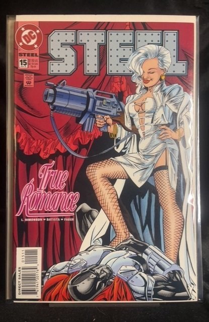 Steel #15 (DC Comics, 1995), raw, ungraded comic book — front cover