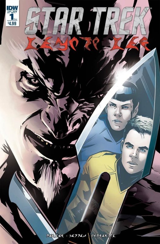 Star Trek: Manifest Destiny #1 (IDW Publishing, 2016), raw comic book in VF/NM condition — front cover