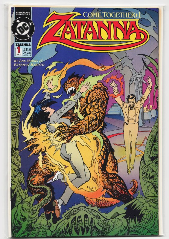 Zatanna: Come Together #1 (DC Comics, 1993), raw, ungraded comic book — front cover