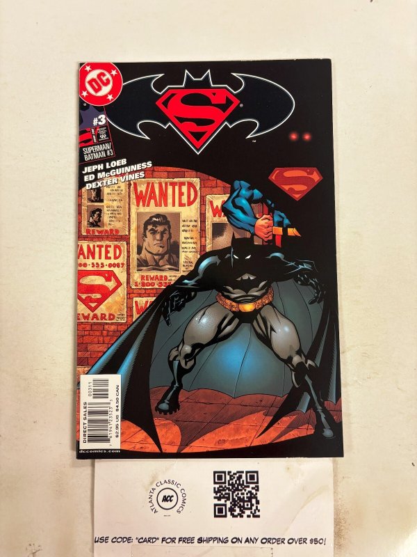 Superman Batman #3 (DC Comics), raw comic book in NM condition — front cover