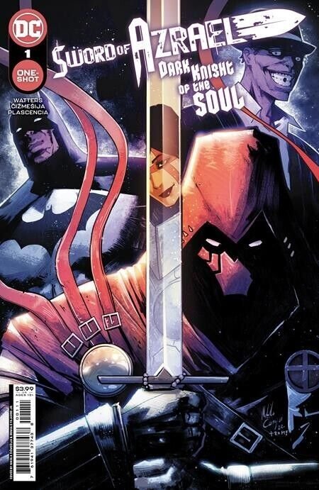 Sword of Azrael Dark Knight of the Soul #1 (DC Comics, 2022), raw, ungraded comic book — front cover