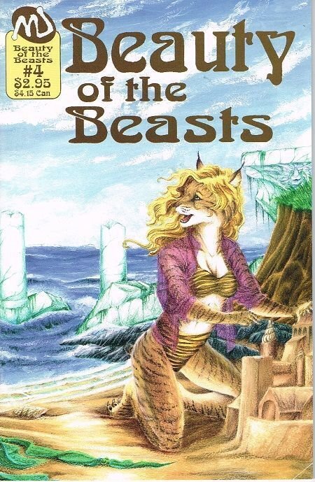 Beauty of the Beasts #4 (1997), raw, ungraded comic book — front cover